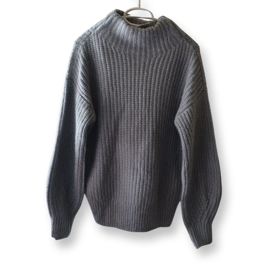 ALFANI GREYSTONE KNITTED TURTLE NECK SWEATER SIZE PL